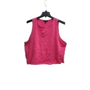 Womens High Neck Tank Derek Heart Plus Pink Size 3X